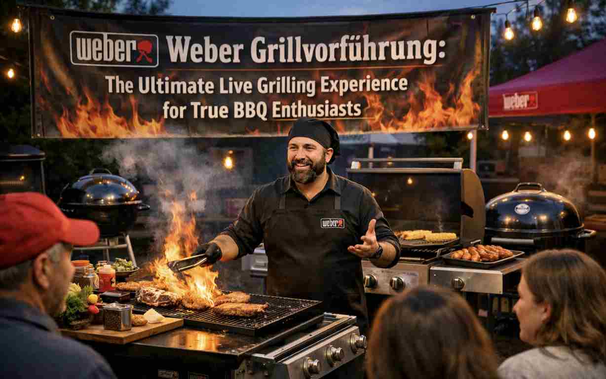 Weber Grillvorführung