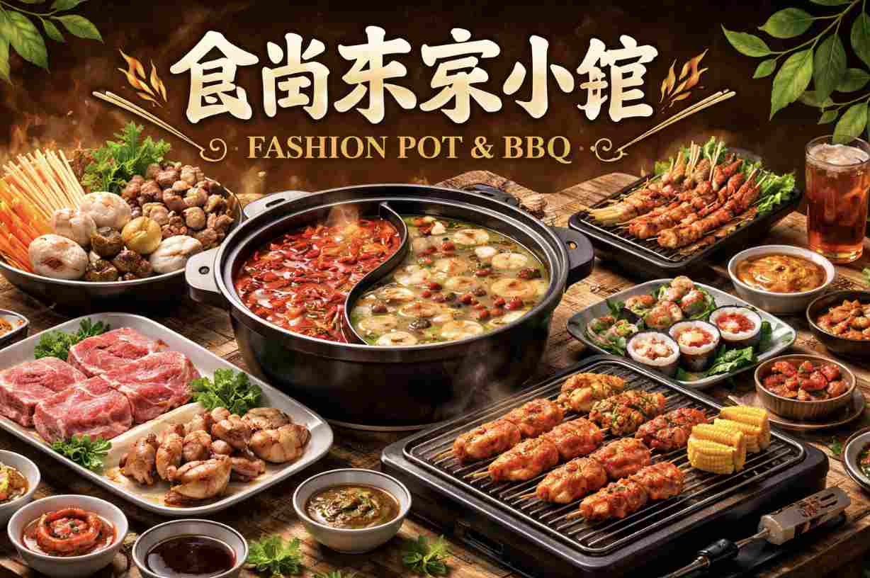 Discover the Unique Dining Experience at 食 尚 东家 小 馆 fashion pot & bbq 1 食 尚 东家 小 馆 fashion pot & bbq
