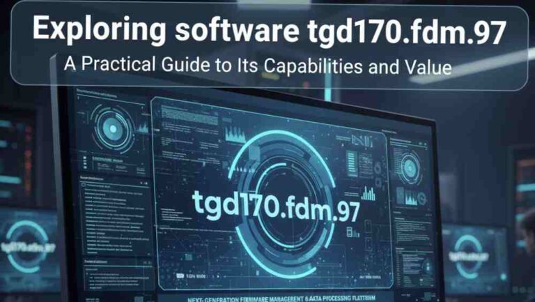 Exploring software tgd170.fdm.97: A Practical Guide to Its Capabilities and Value 7 software tgd170.fdm.97