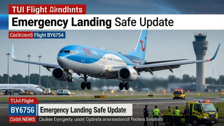 tui flight by6754 emergency landing